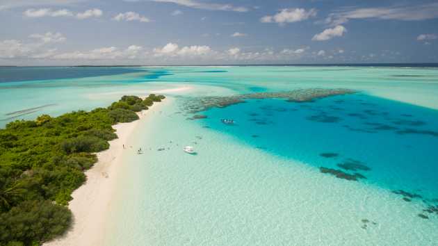 Dreaming of diving in the Caribbean Sea.